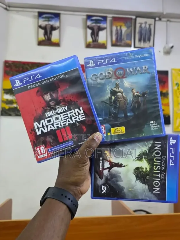 PS4 Games: God of War, Call of Duty MW3, Dragon Age Inquisition - 1