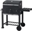 Heavy Duty Charcoal BBQ Grill with Thermometer - 2