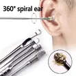 6-Piece Stainless Steel Ear Wax Removal Kit - 1
