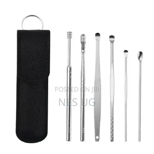 6-Piece Stainless Steel Ear Wax Removal Kit