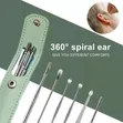6-Piece Stainless Steel Ear Wax Removal Kit - 3