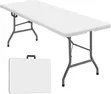 6ft Heavy-Duty Portable Folding Table - 3