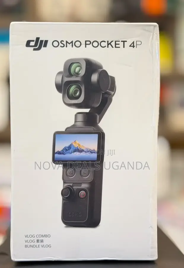 DJI Osmo Pocket 4P Vlog Combo Gimbal Camera - 1