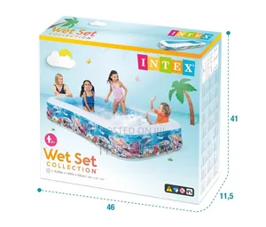 Intex Swim Center Tropical Pool - Brand New