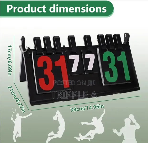 Foldable Portable Flip Scoreboard - 1