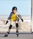 Adjustable Inline Skates with Protective Gear - 1