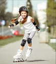 Adjustable Inline Skates with Protective Gear - 2