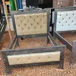 Cream Terrazzo 4x6 Bed Frame - 2