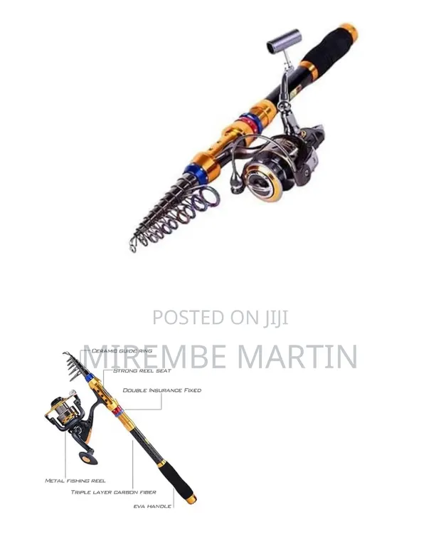 Telescopic Fishing Rod (3.0M) - 1