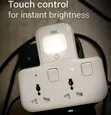 Winning Star 2-Outlet Extension Socket with Night Light (ST-3601) - 2