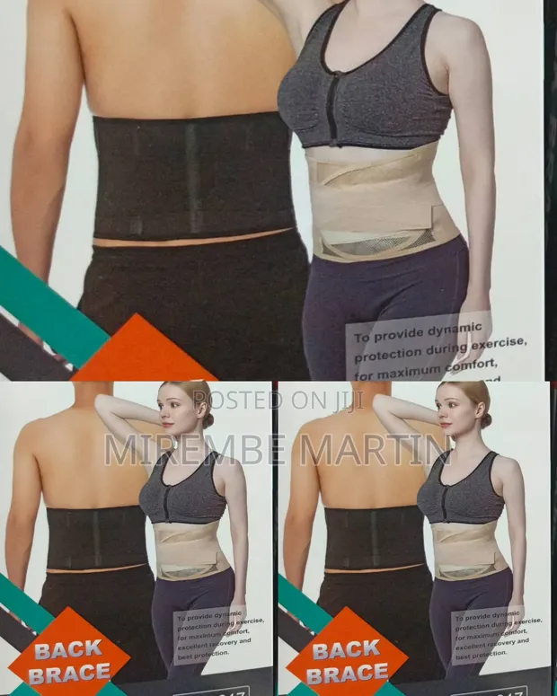 Abdominal Binder Support Belt - Black - 1