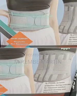 Back Corrector Waist Support Belt with Steel Plate