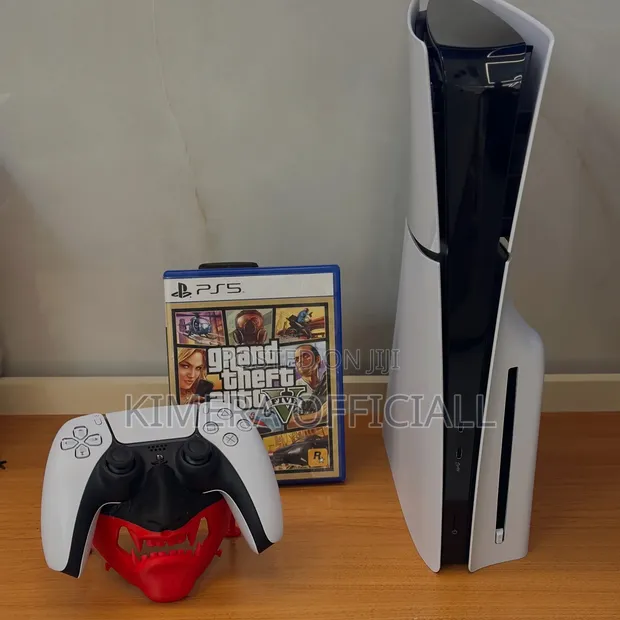 Slightly Used PS5 Slim Disc 1TB Console (1 Pad + Games) - 1