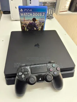 Chipped PS4 Slim Console Bundle: 2 Controllers, 12 Games