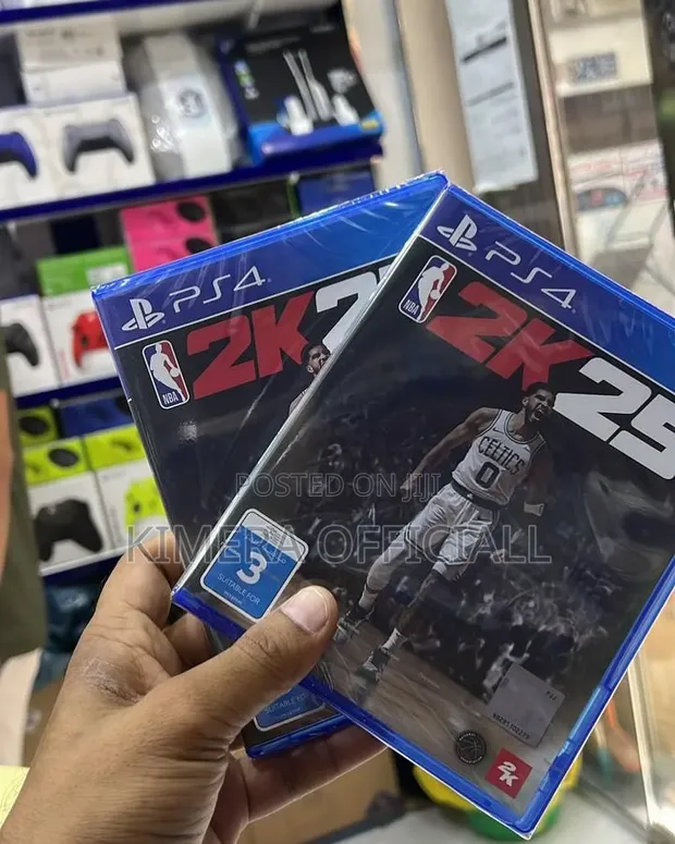 NBA 2K25 Basketball Game CD for PS5 & PS4 - 1