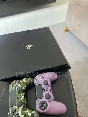 Chipped PS4 Slim Console with 2 Controllers & 12 Games