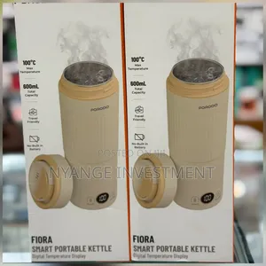 Porodo Flora Smart Portable Kettle, 600mL Beige