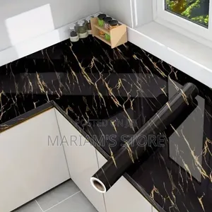Self-Adhesive Vinyl Marble Wallpaper Roll