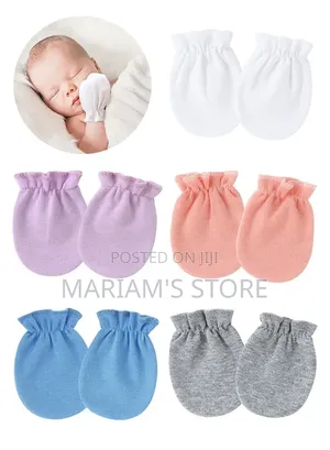 Baby King Cotton Newborn No-Scratch Mittens