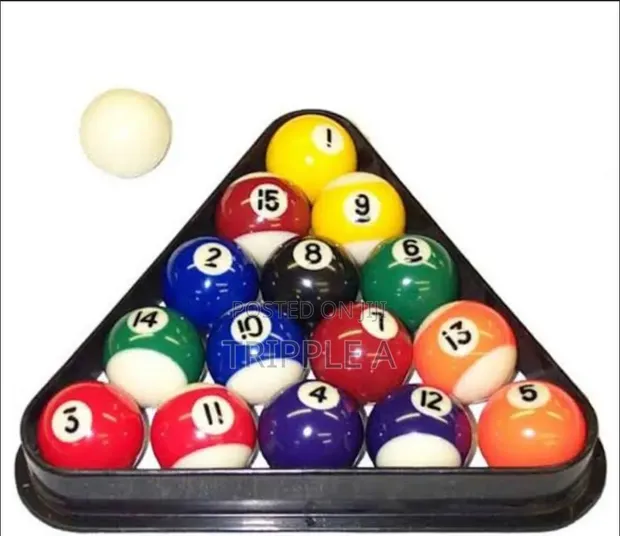 Mini Pool Table Billiard Ball Set - 1