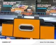 Car Multifunctional Storage Rack - Orange Leather - 2