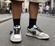 Custom Nike SB Dunk Low x Louis Vuitton Sneakers - 3