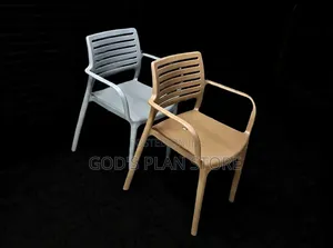 Classic Plastic Chairs for Garden, Hotels, Resorts, Bars