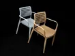 Classic Plastic Chairs for Garden, Hotels, Resorts, Bars - 1