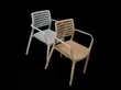 Classic Plastic Chairs for Garden, Hotels, Resorts, Bars - 3