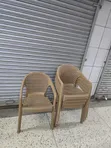 Brand New Heavy Duty Portable Plastic Chairs - 2