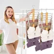 Wooden Metallic Bra Organizer Hanger - 1