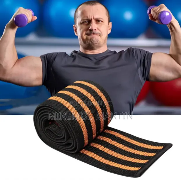 1pc Weightlifting Elbow Protector - Adjustable Wraps - 1