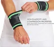 Gym Wrist Support - Hand Wraps with Extra Stretch - 1
