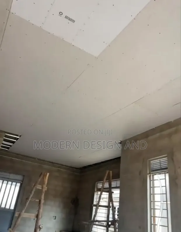 Gypsum Ceiling Flat Design - Ntinda Project - 1