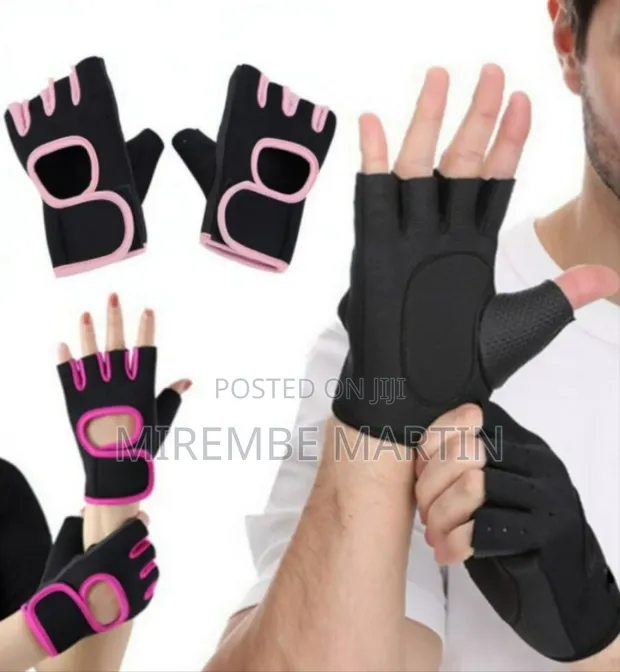 Men's & Women's Sports Cycling Fitness Half Finger Gloves - 1