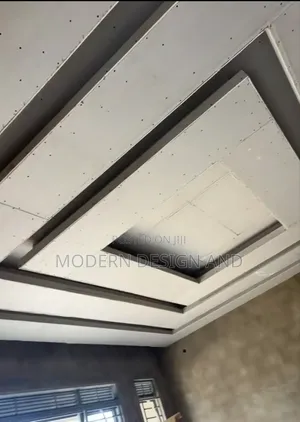 Gypsum Ceiling 3-Way Bulcate Design