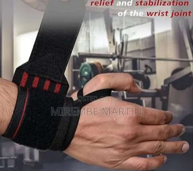 Sport Full Wrist Protective Wrap - Adjustable Pressure Bandage - 1