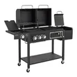 Dual BBQ Grill (LPG & Charcoal) - 3