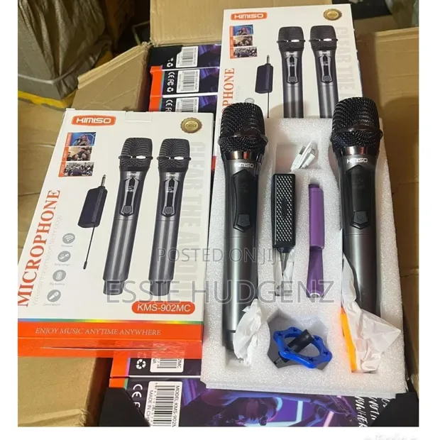 Kimiso Double Wireless Microphone System - 1
