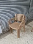 Brand New Plastic Executive Chairs (Brown) - 2