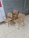 Brand New Plastic Executive Chairs (Brown) - 4