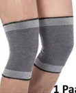 Knitted Knee Pads - Polyester Fiber Sports Protectors - 2