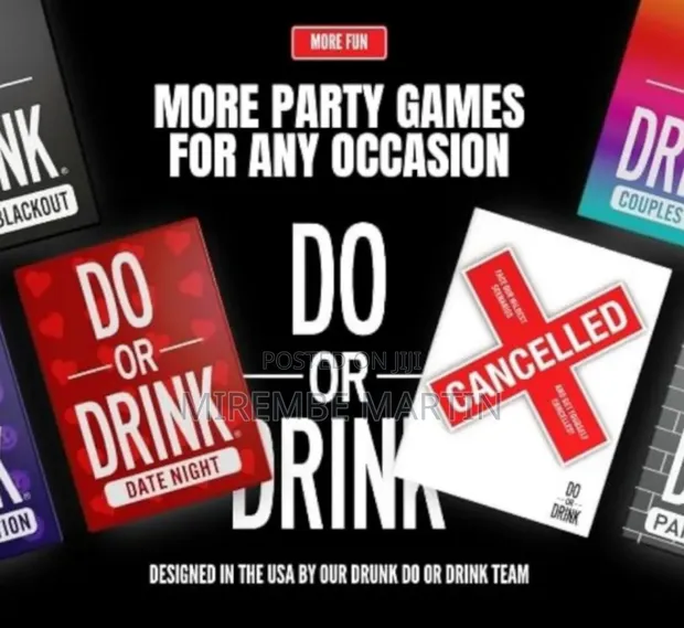 Do or Drink Card Game - Expansion Pack #2 - 1