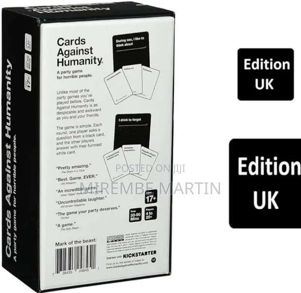 Cards Against Humanity (UK Edition V2.0) - 1
