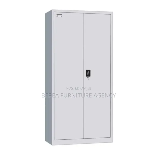 Brand New Metallic Office Cabinet with 4 Shelves - 1