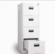 4 Drawer Full Steel File Cabinet - 1