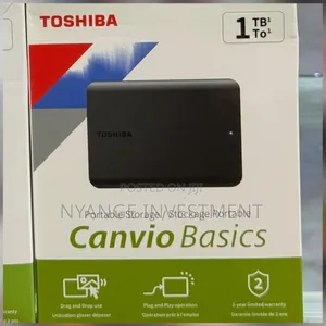 Toshiba Canvio Basics 1TB Portable External Hard Drive