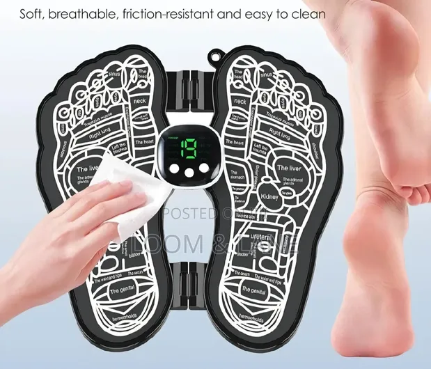 Folding Portable Electric EMS Foot Massager Mat - 1