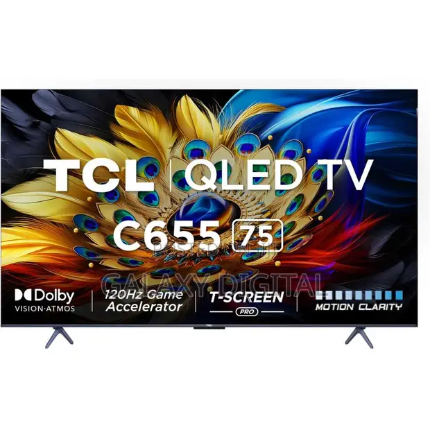 TCL 75 Inch QLED PRO Google Smart TV (75C655) - 1