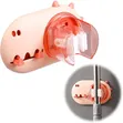 Cartoon Dinosaur Mop and Brush Holder - 4